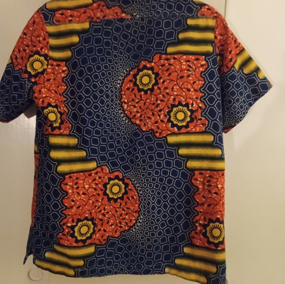 Men's Multicolor Patterned Shirt - Picture 2 of 3